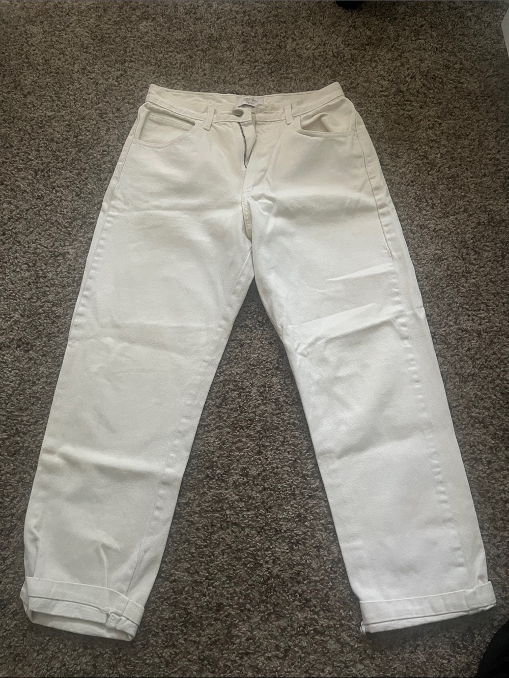 Calvin Klein Relaxed White vintage Jeans
